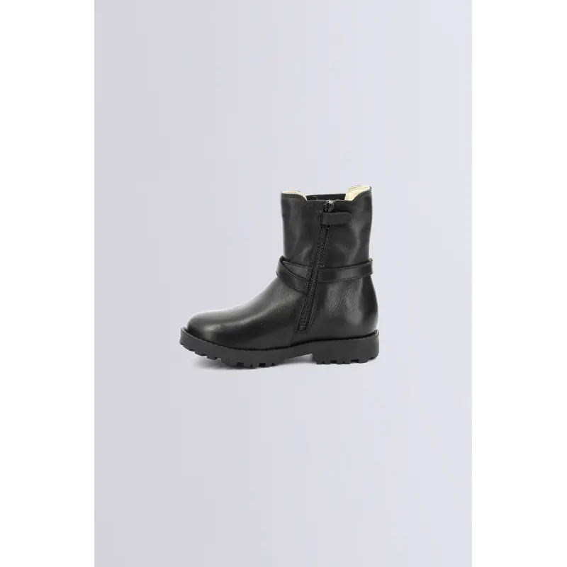 GROOZMY NOIR BOOTS Cuir Fille
