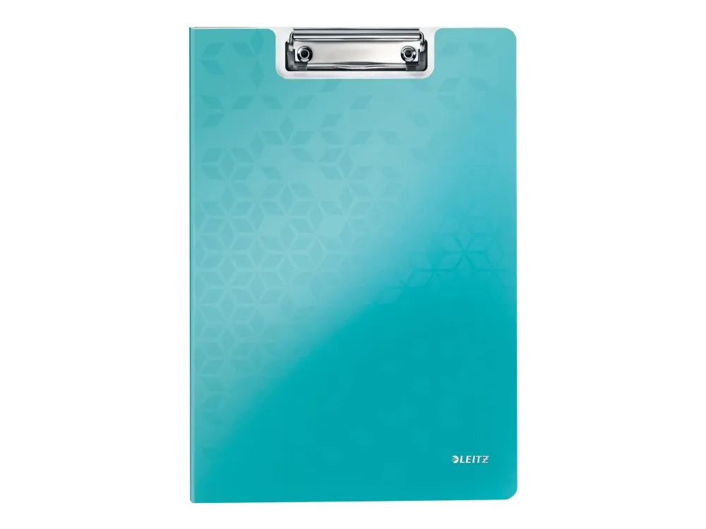 Clipboard med forside Leitz WOW A4 Isblå - (10 stk.)