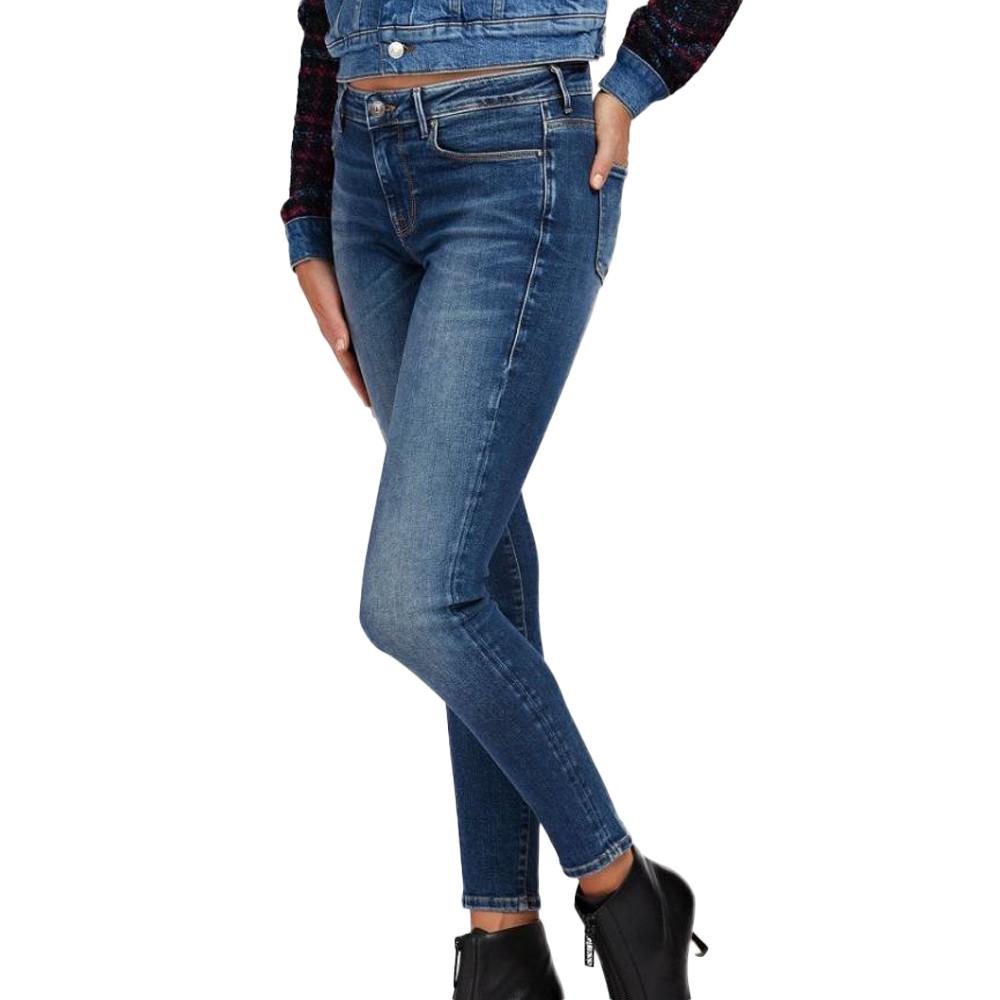 Guess Jean Ultra Skinny Bleu femme Guess Dals