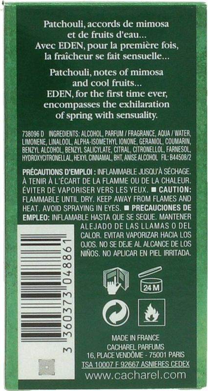 Cacharel - Eden - Eau De Parfum - 30ml