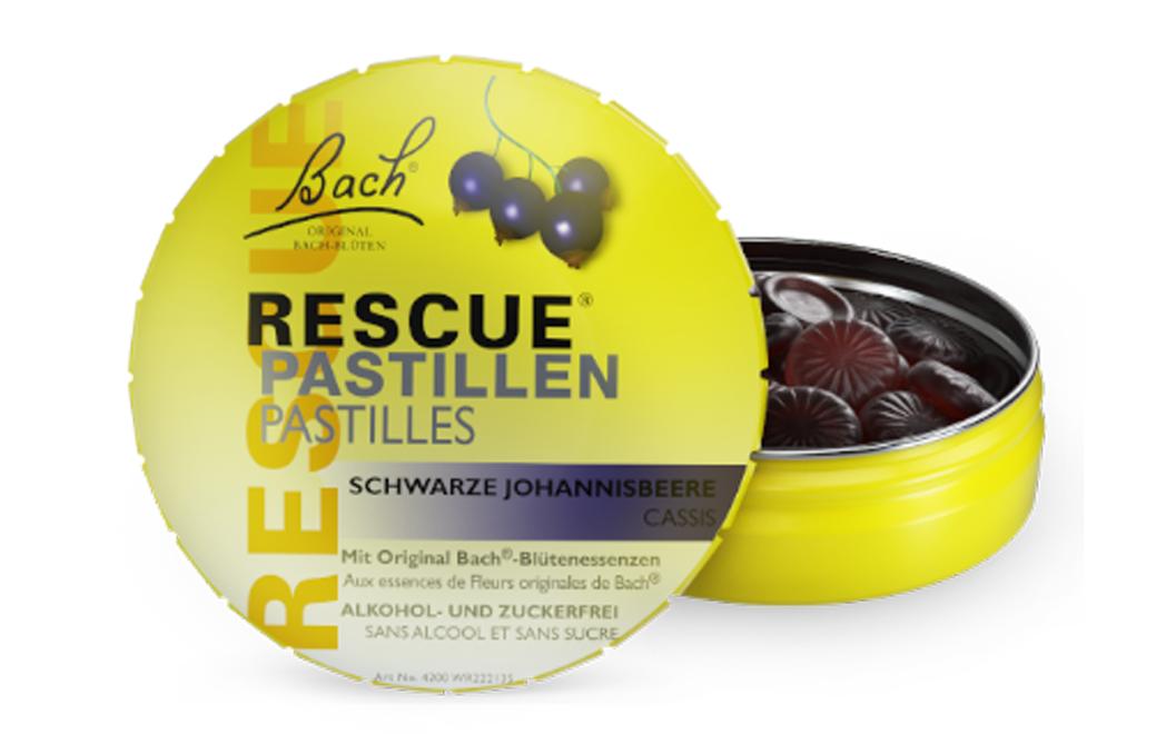 Pastillen Cassis 50 gBachblüten Pastillen