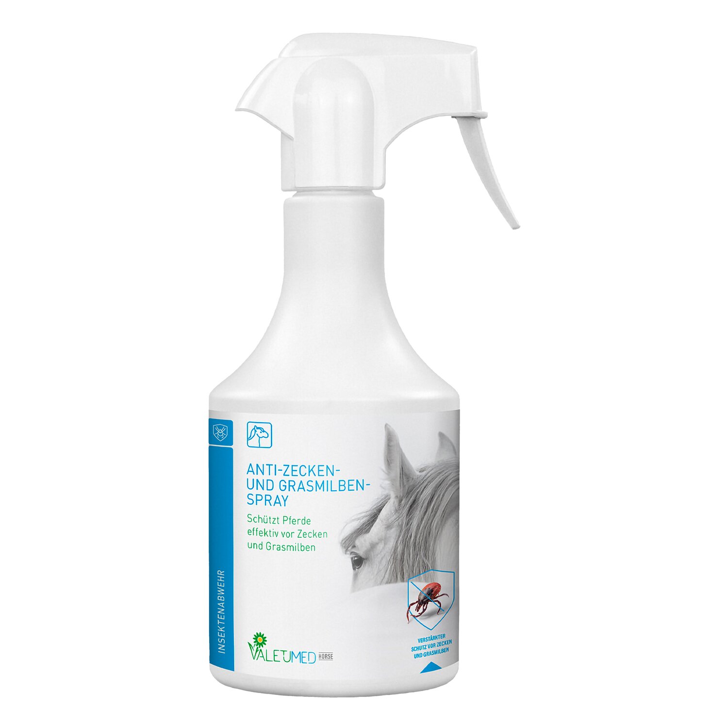 VALETUMED Anti-Zecken-Grasmilben Spray für Pferde  - 500 ml