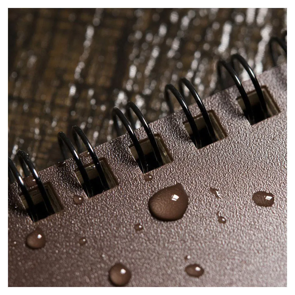 Rite in the Rain -  Rite in the Rain Notizblock Spiralbindung oben braun