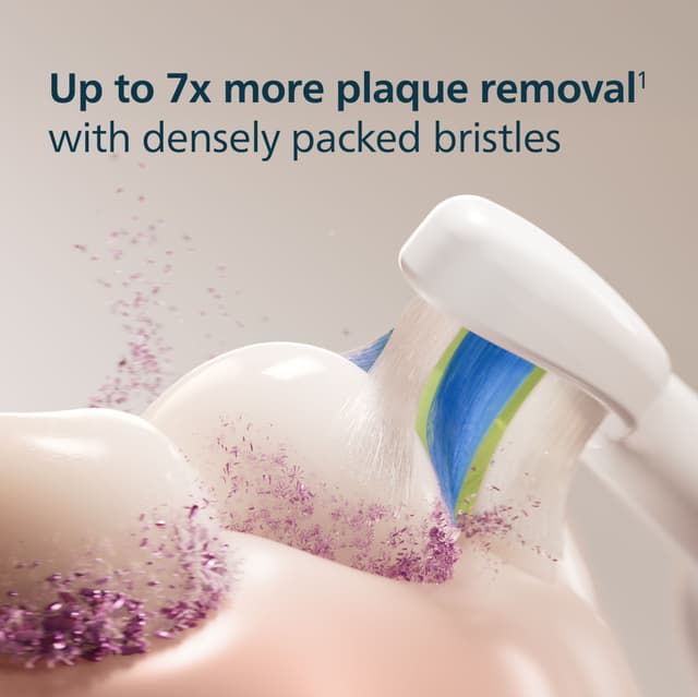 Philips Sonicare W2 Optimal tandbørstehoved HX6064/87 (hvid)