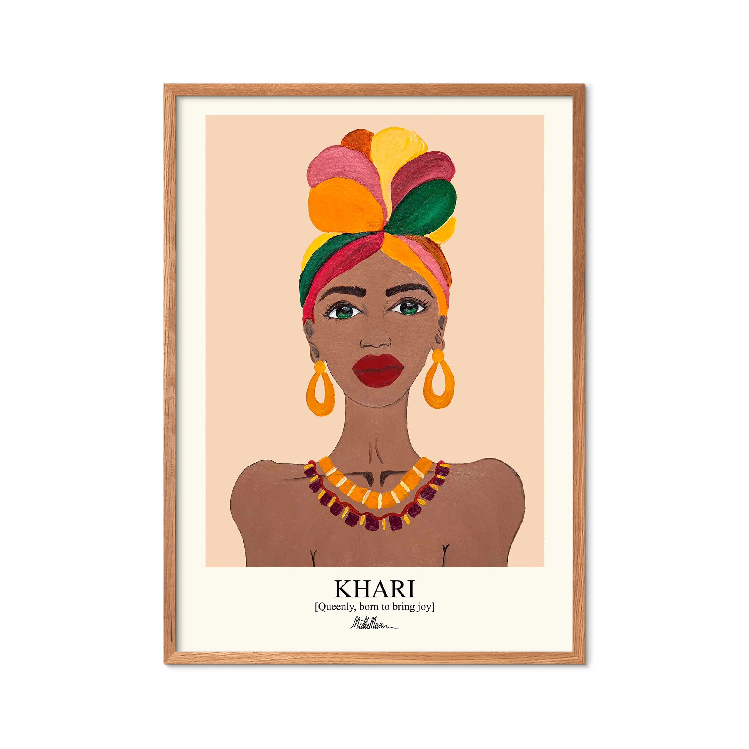 Poster & Frame  Morais Artworks Khari plakat