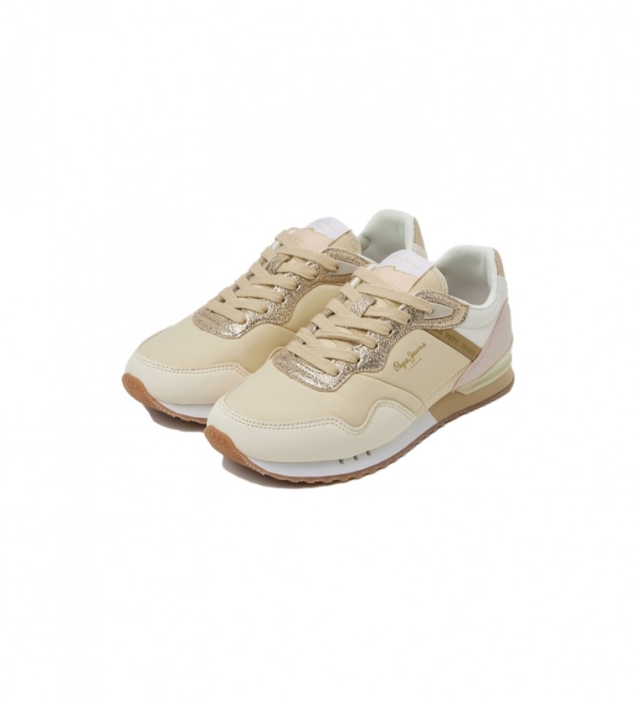 Tênis Pepe Jeans Running London Albal bege