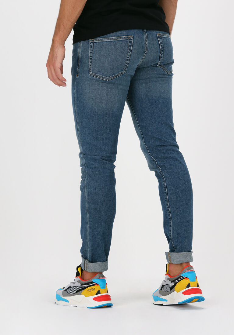 DIESEL blauwe diesel slim fit jeans d-strukt