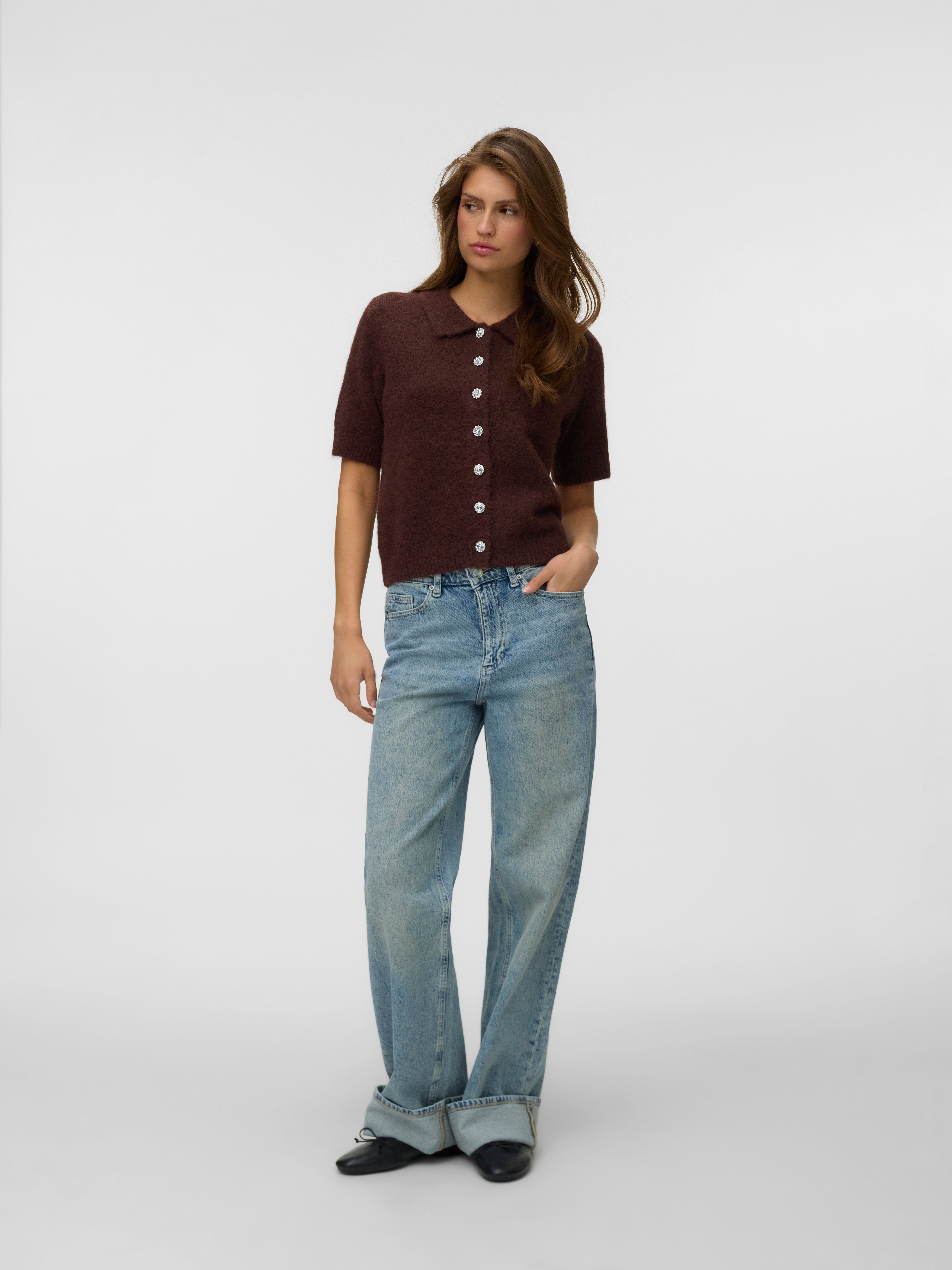 VMELLY Gebreid vest