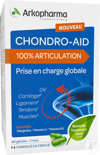 Arkopharma Chondro-Aid 100% Articulation 1 Mois 60 Gélules