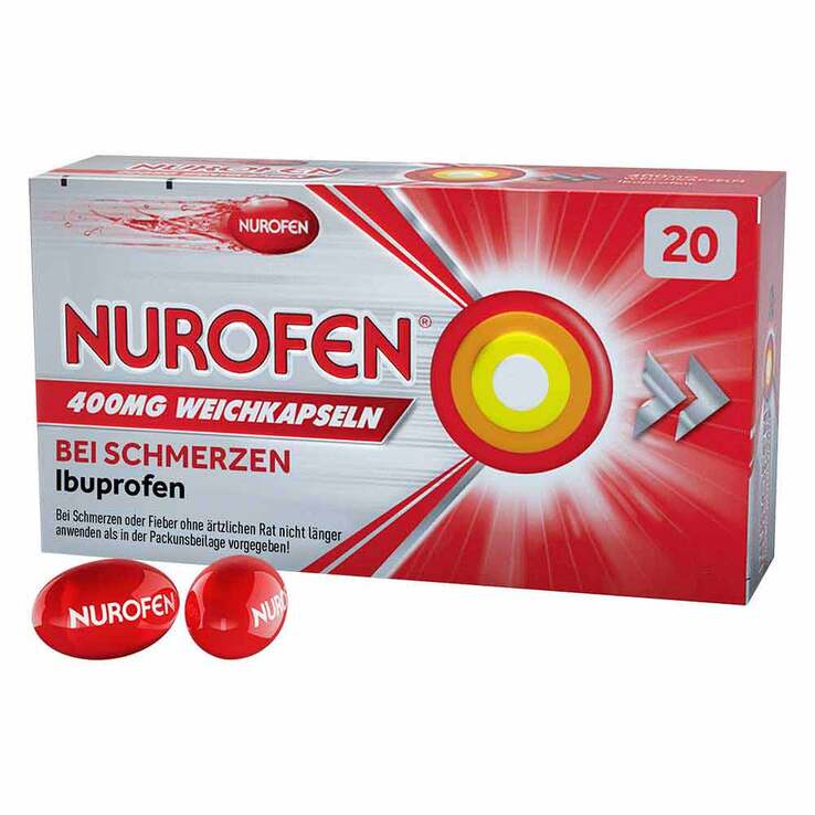 NUROFEN 400 mg Weichkapseln, 20 St