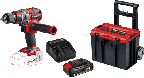 Einhell TP-CD 18/80 Li BL Solo 2,5 Ah Accu E-Case L Starterspakket