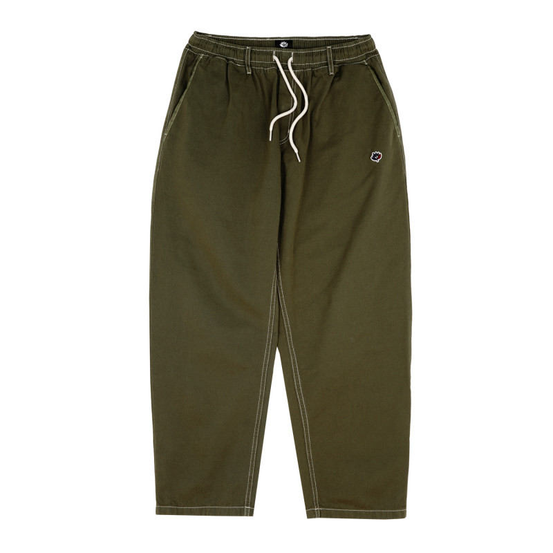 Coutures lâches pour pantalon - kaki
