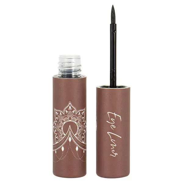 Delineador Líquido Orgânico Boho Green nº 02 Marrom 3ml