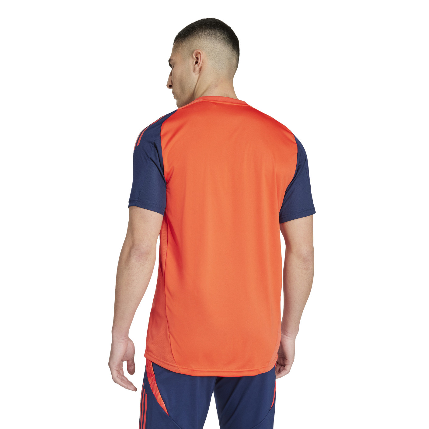 Adidas Manchester United Trainingsshirt 2024-2025 Rood Donkerblauw Zilver