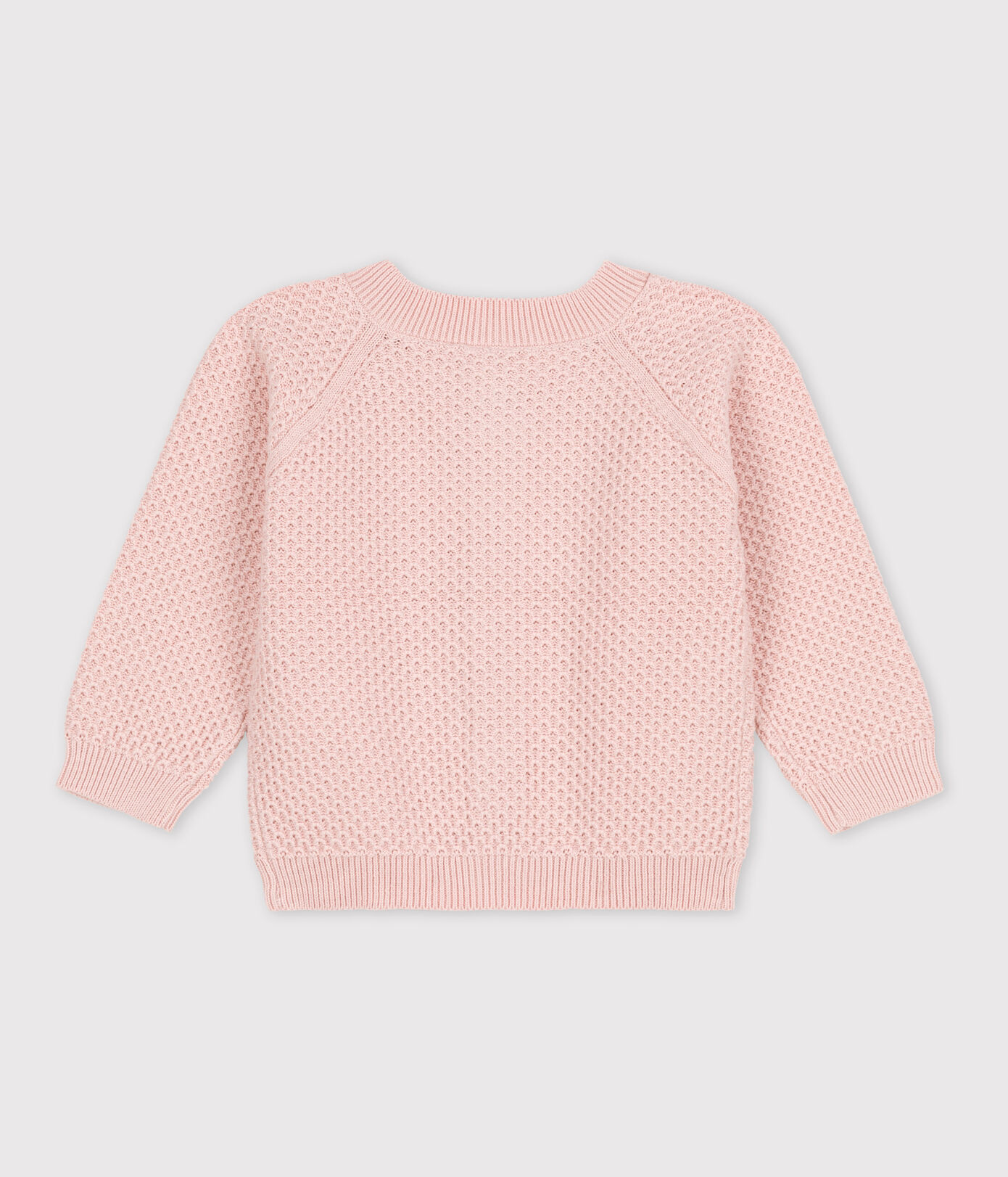 Cardigan bébé en tricot en coton