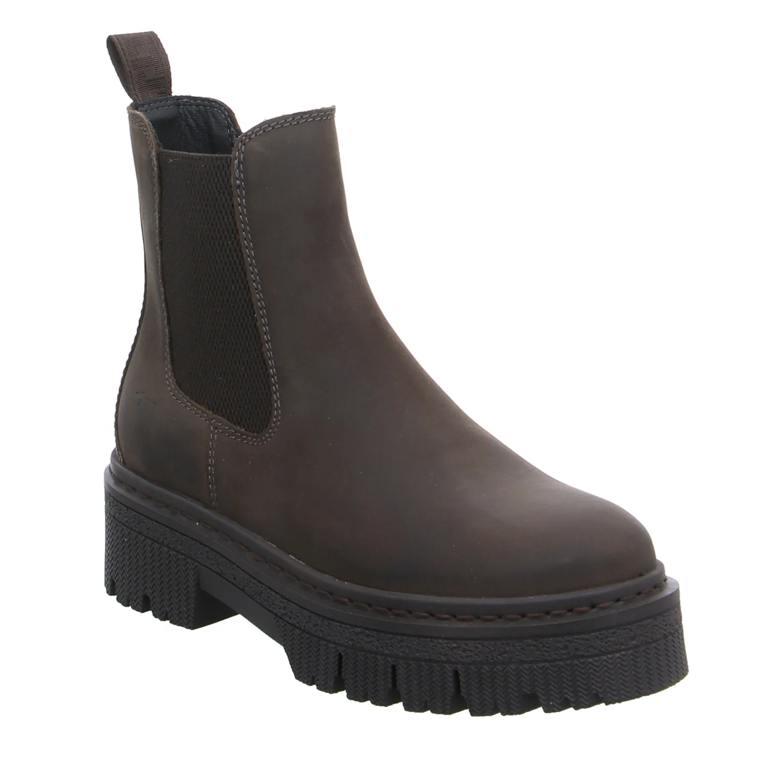 TAMARIS Boot Braun Leder