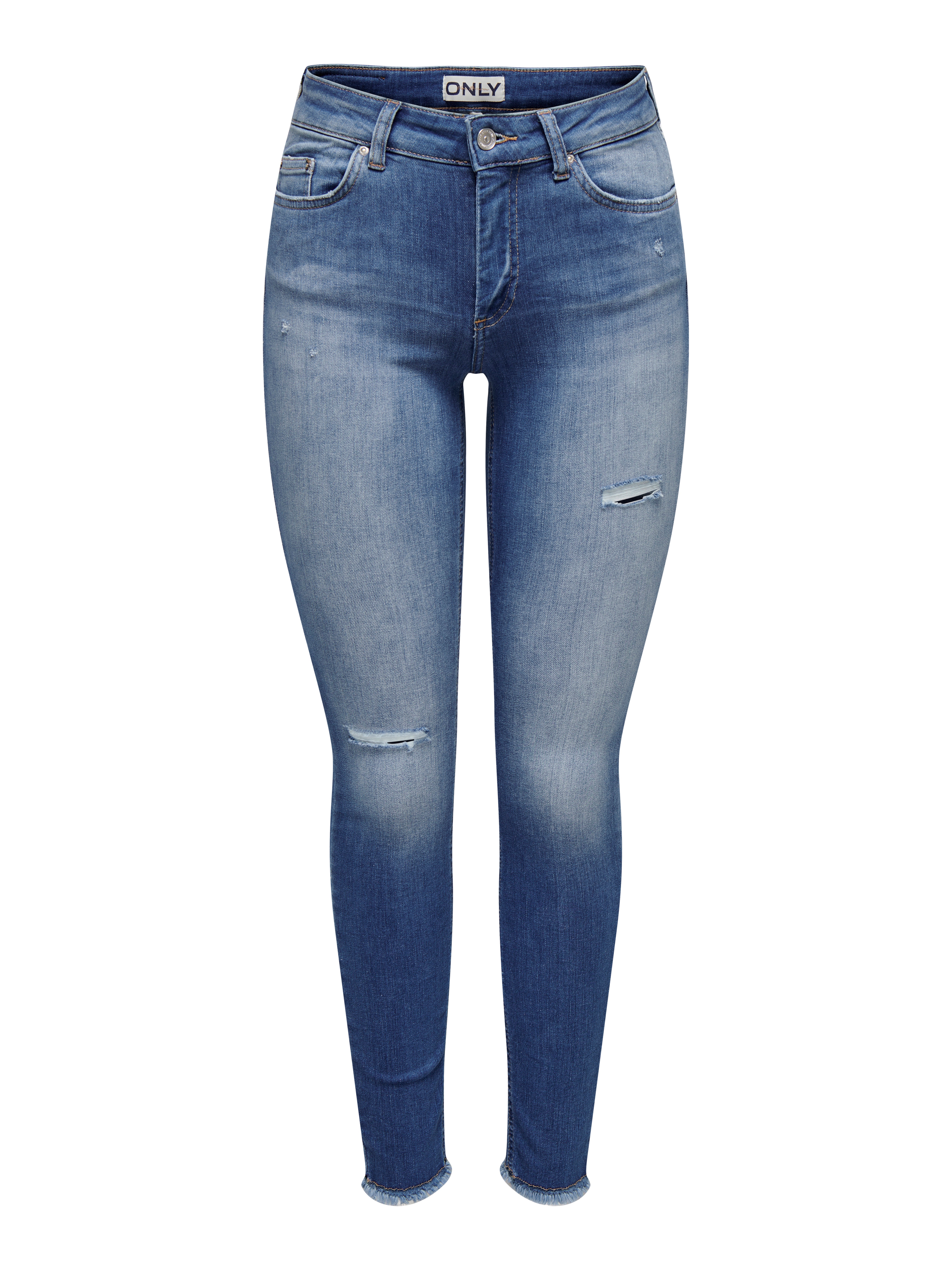 ONLBLUSH Mittlere Taille Skinny Fit Jeans Medium Blue Denim