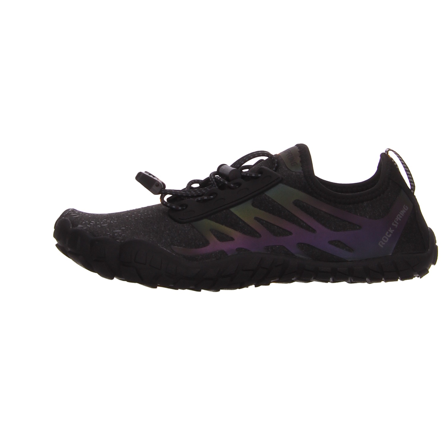 Rockspring Barfußschuh schwarz schwarz