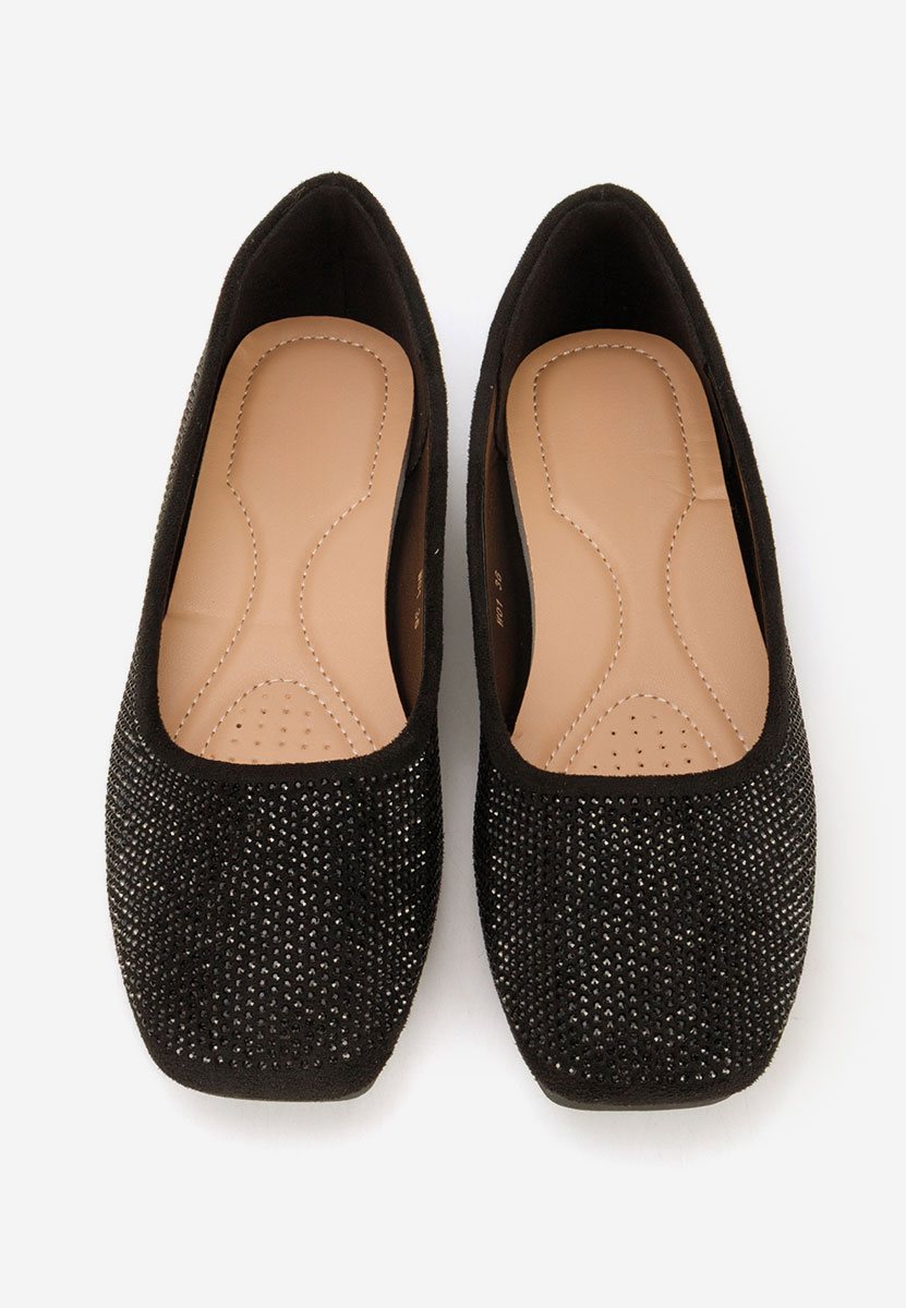 Ballerines élégantes noirs Jeffery