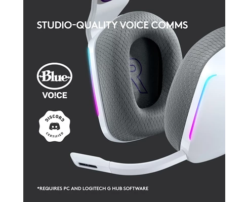 Logitech G733 Lightspeed Headset - White