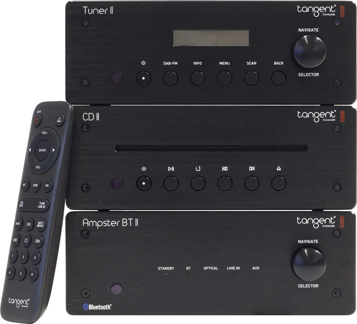 Tangent Ampster BT II   CD II   Elipson Prestige Facet 6B Blanc Chaînes hi-fi composées