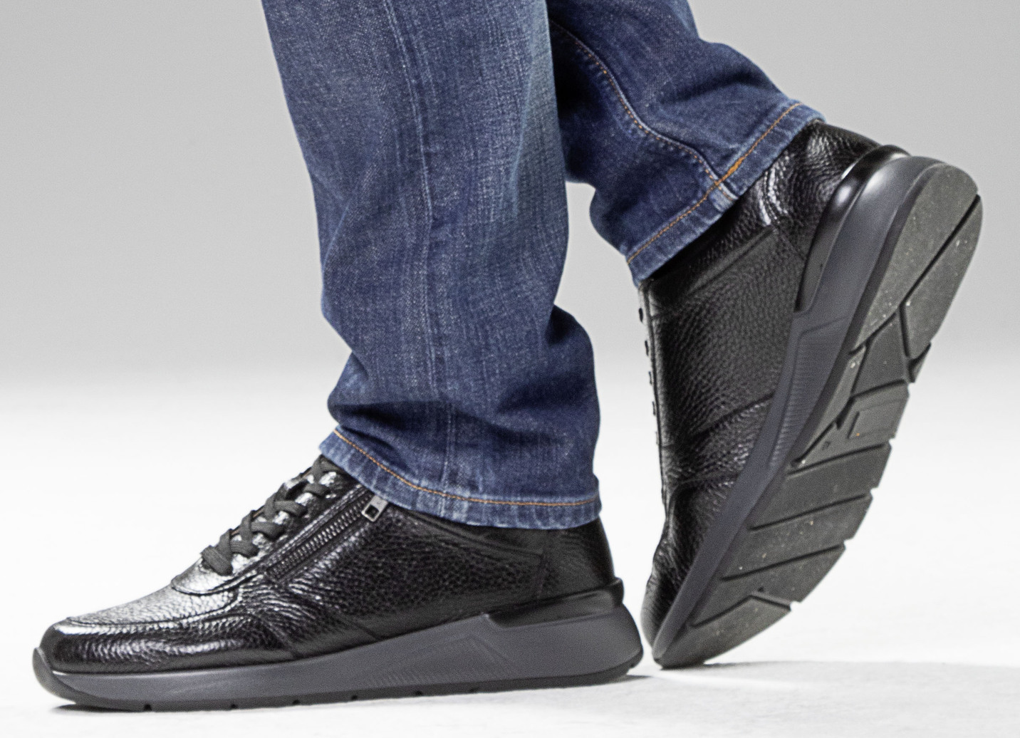 GINO GALANTE Sneaker aus Hirsch-Nappaleder
