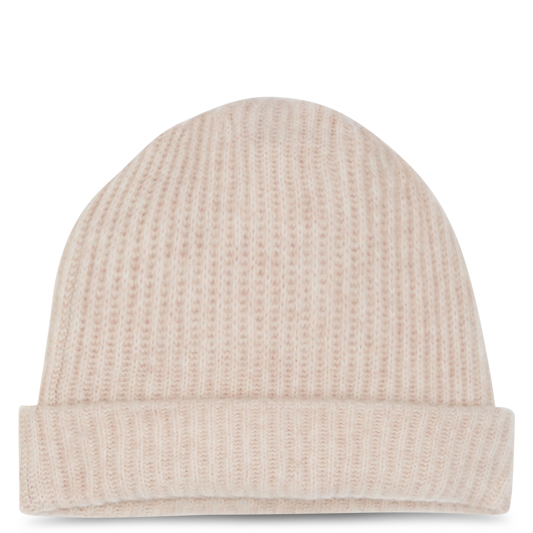 BIBOU - Bonnet côtelé en cachemire| Beige
