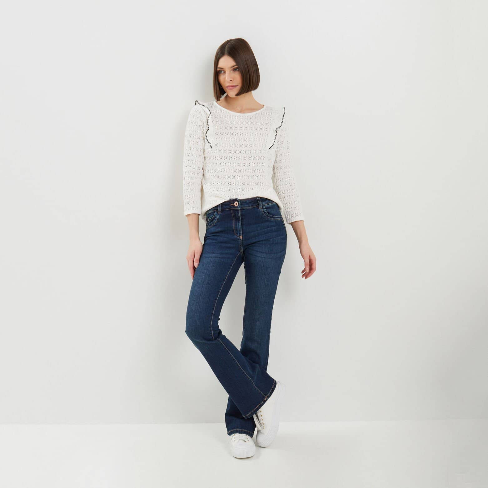 Tshirt à volants femme