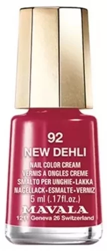 Mini Color Vernis à Ongles Crème - Couleur : 92 : New Dehli - Mavala - 5ml