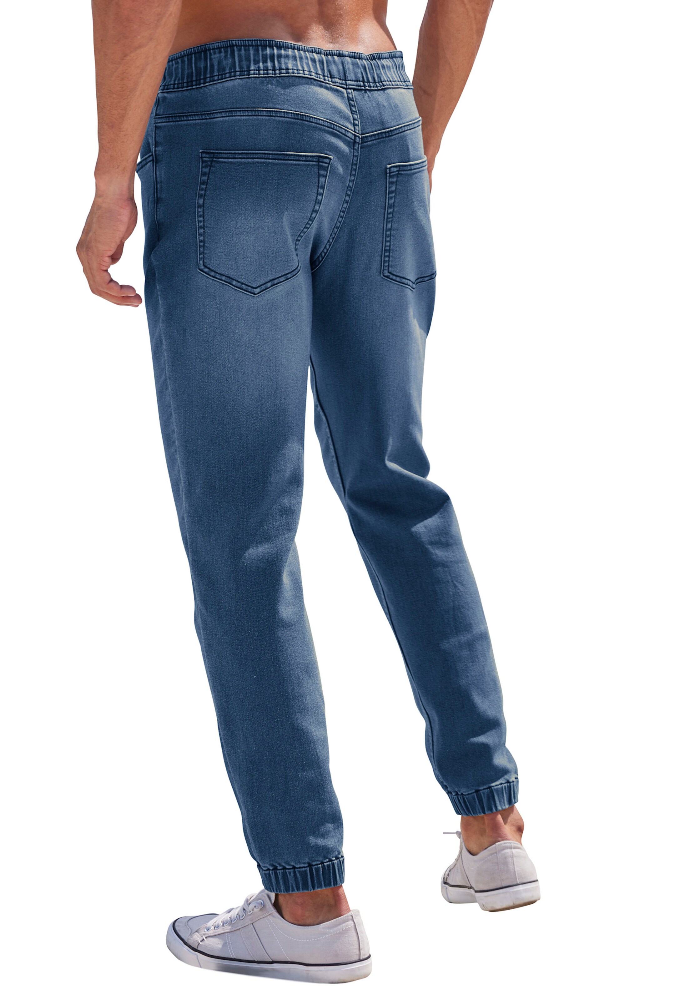 Jogg Pants in blue-denim