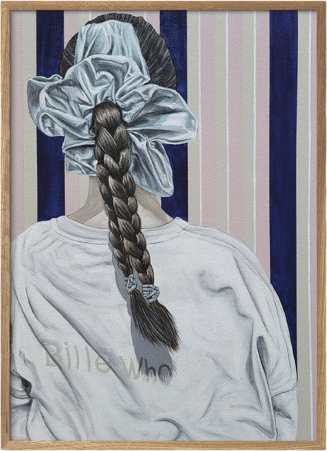 Poster & Frame Bille Who - Talk to the Braids Flerfarvet