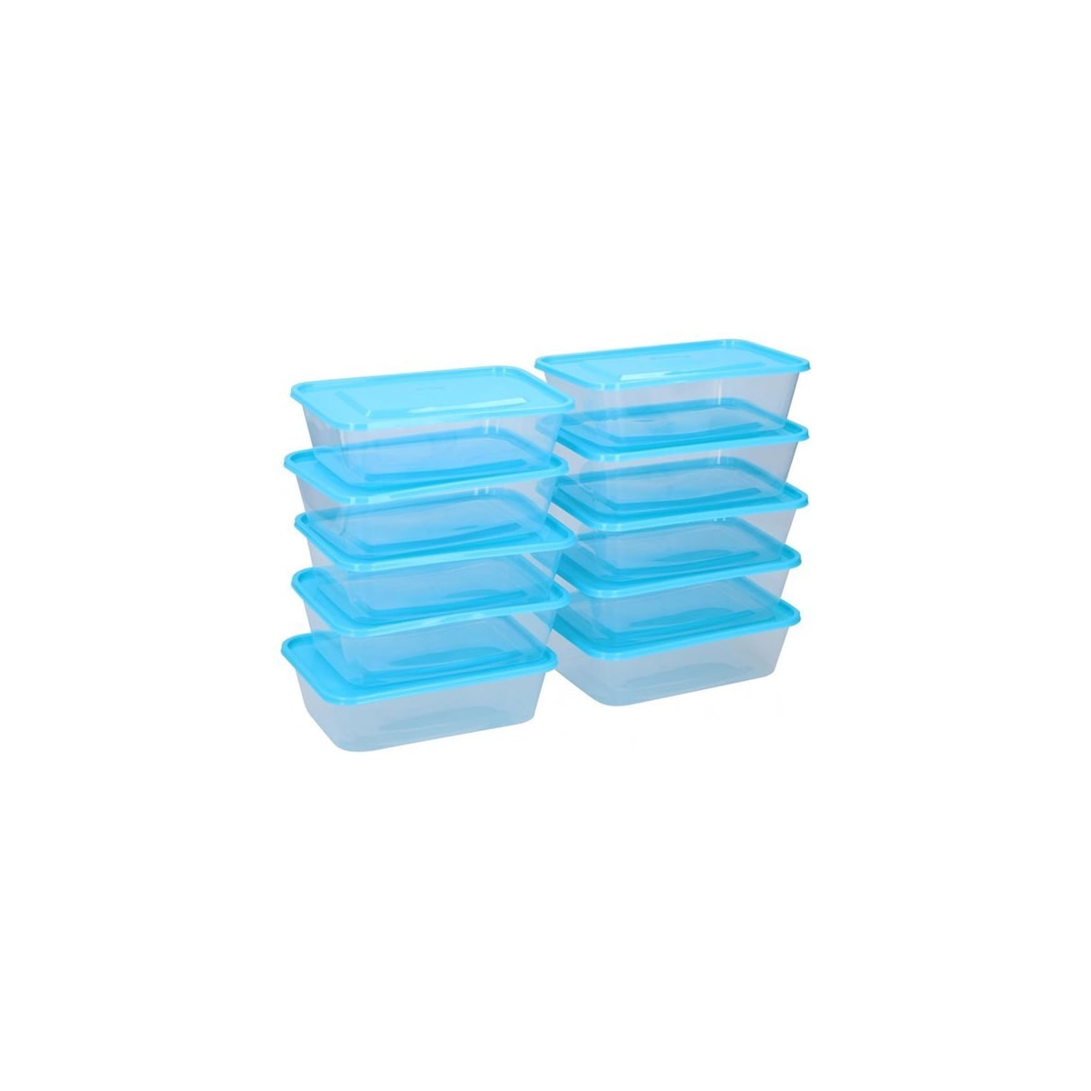 Matbokser Plast - 10-pk