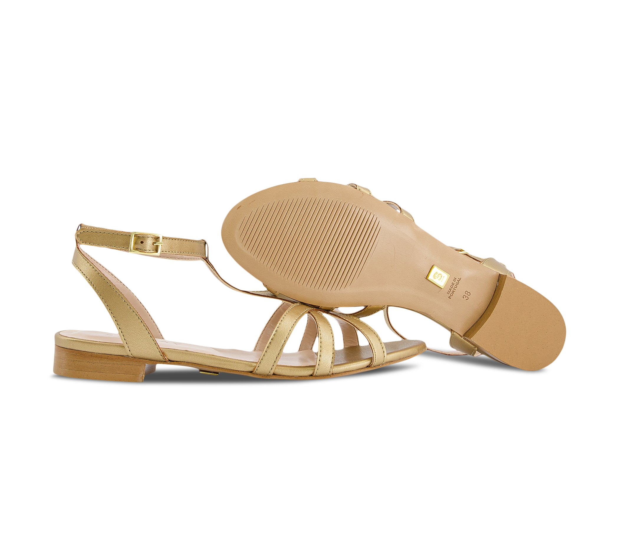 Sashay Riemchensandalen gold