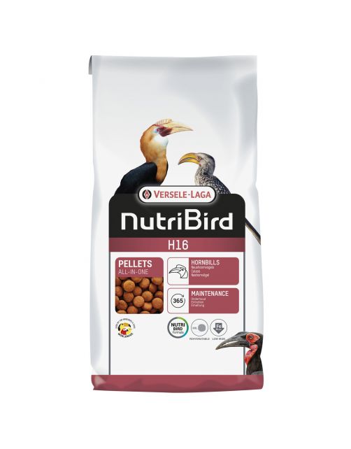 Versele-Laga Nutribird H16 Neushoornvogel - Vogelvoer - 10 kg
