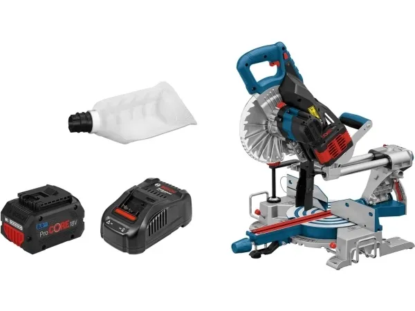 Bosch KAP-/GERINGSSAV GCM 18V-216 2X5,5AH PC