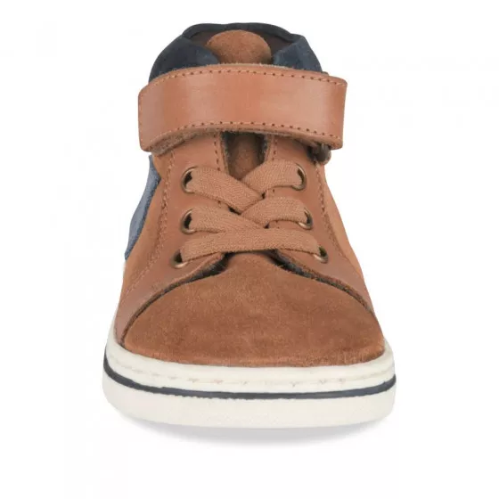 Bottines COGNAC MEGIS KIDS