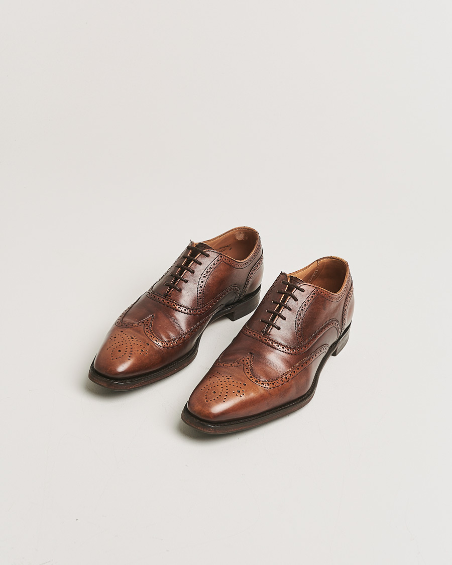Joseph Cheaney Edinburgh Brogue Brown Burnished Calf UK8 - EU42