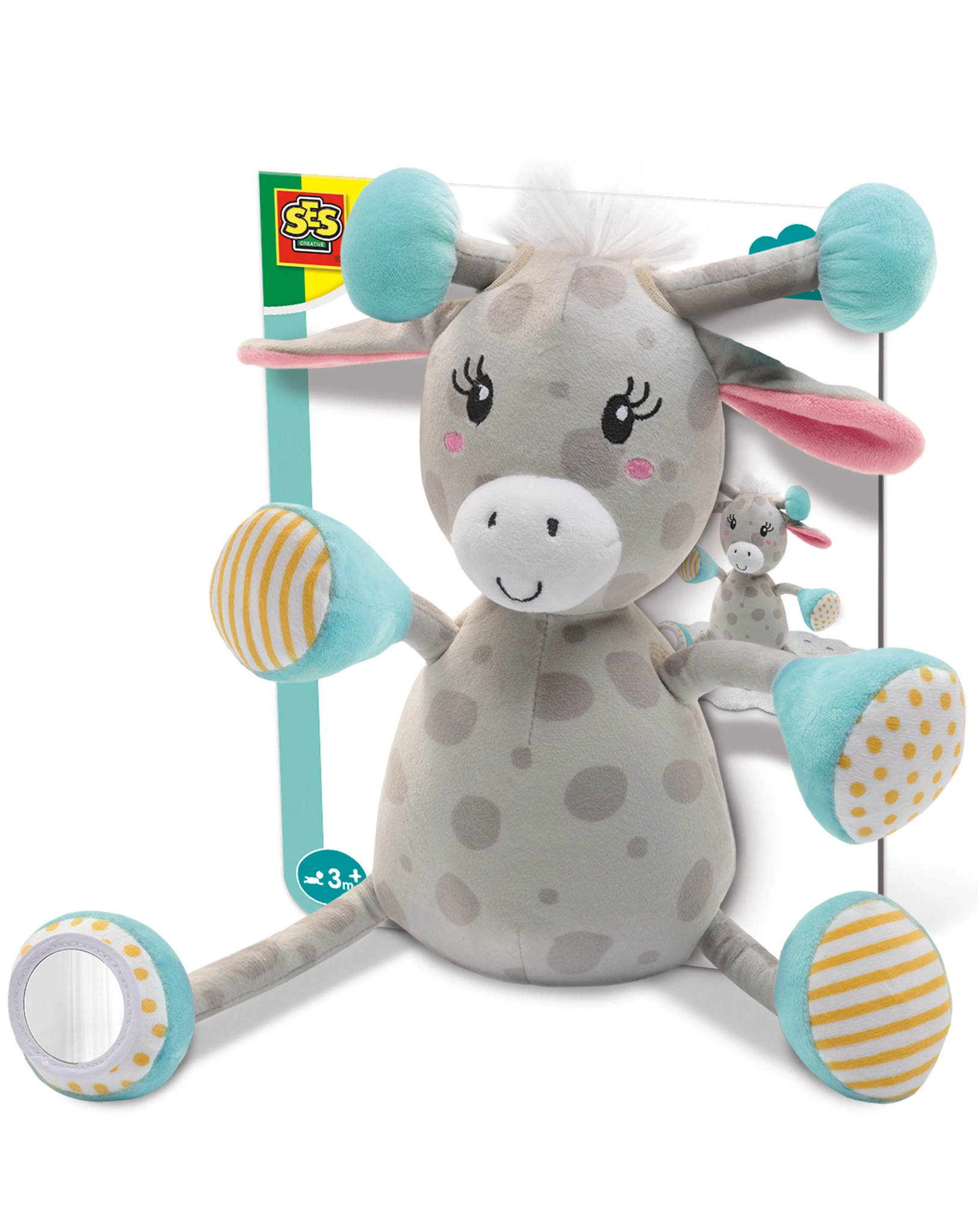 Sensorik-Kuscheltier GIRAFFE SALLY (24 cm)