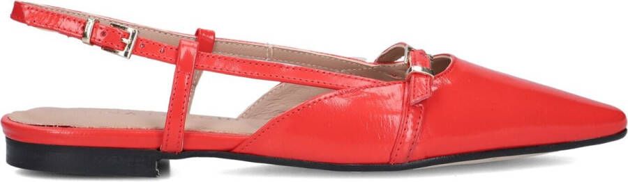 LINA LOCCHI Slingbacks Dames 010-22 Maat: 40 Materiaal: Lakleer Kleur: Rood