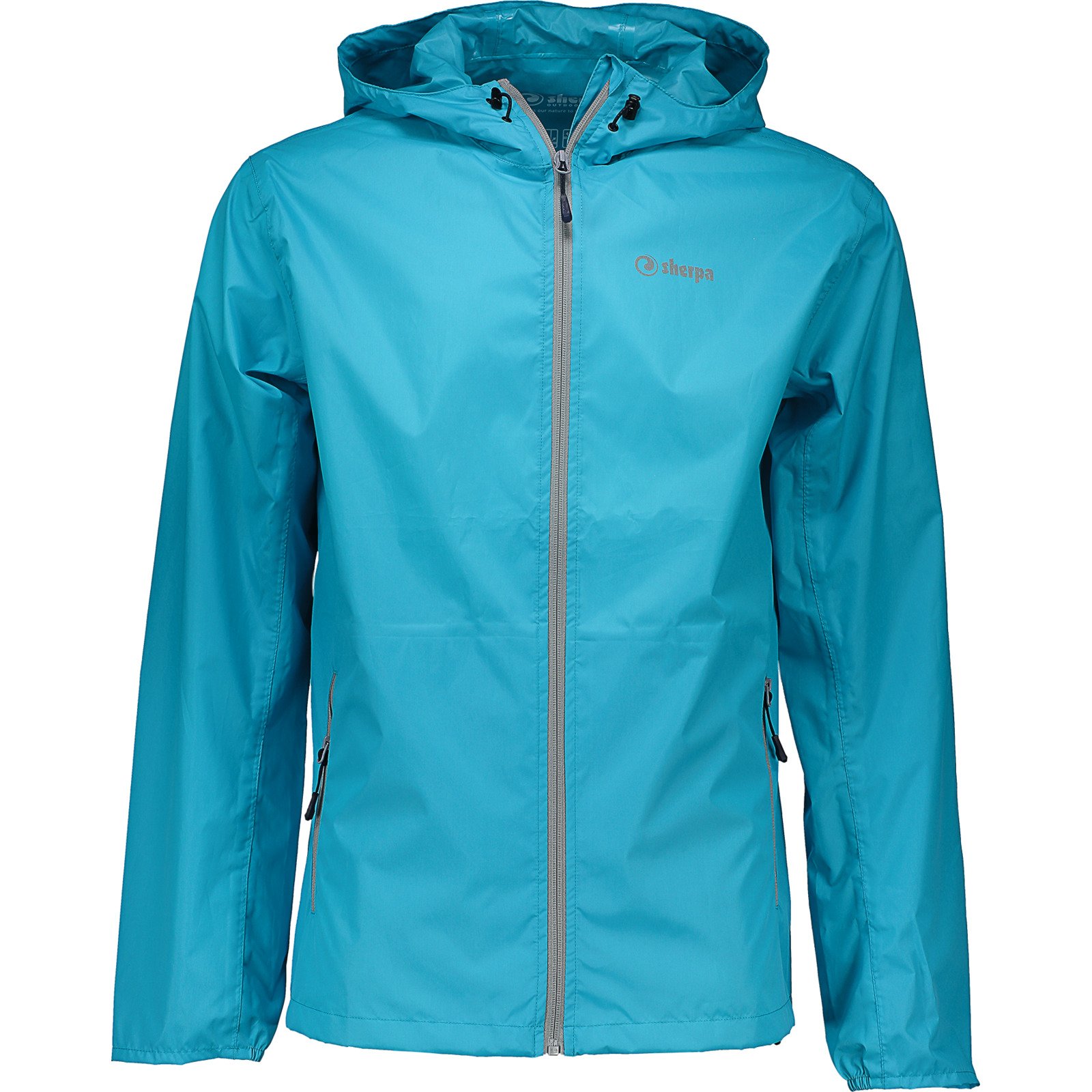 Sherpa Bhirkot Regenjacke, hellblau, XXL