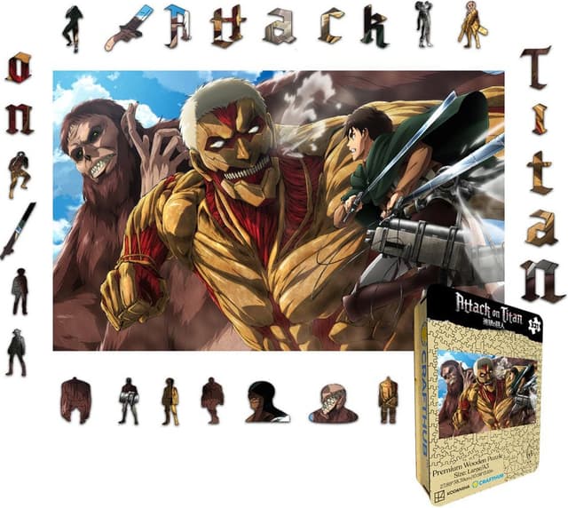 Crafthub Attack on Titan puslespil (The Armored Titan Fight)