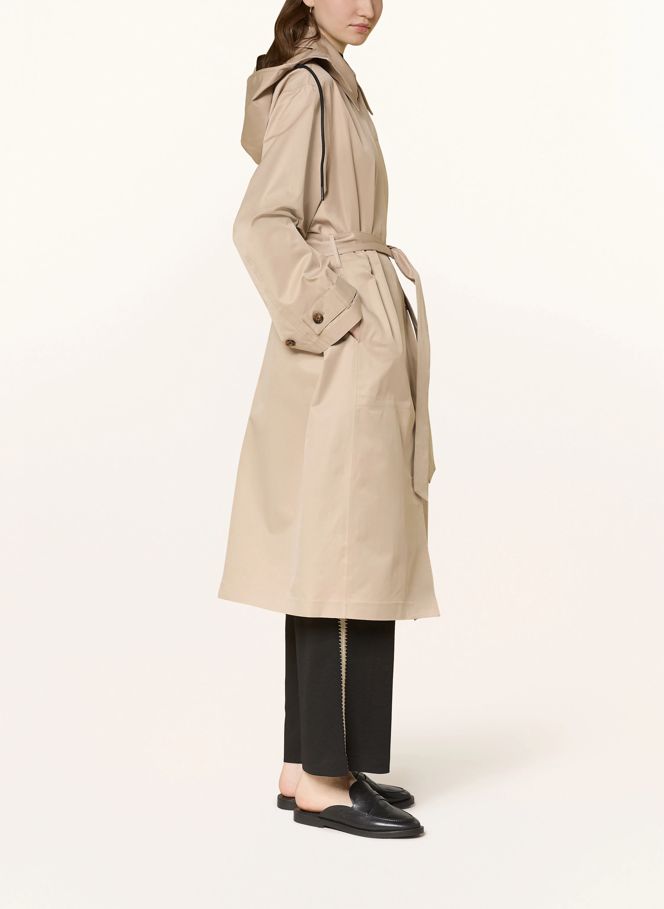 InWear Trenchcoat MYLAHLIW mit abnehmbarer Kapuze