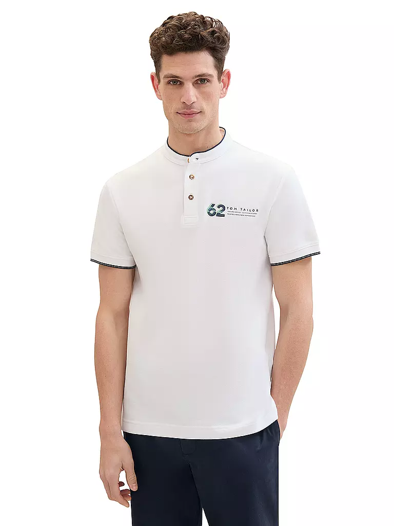 TOM TAILOR T-Shirt weiss