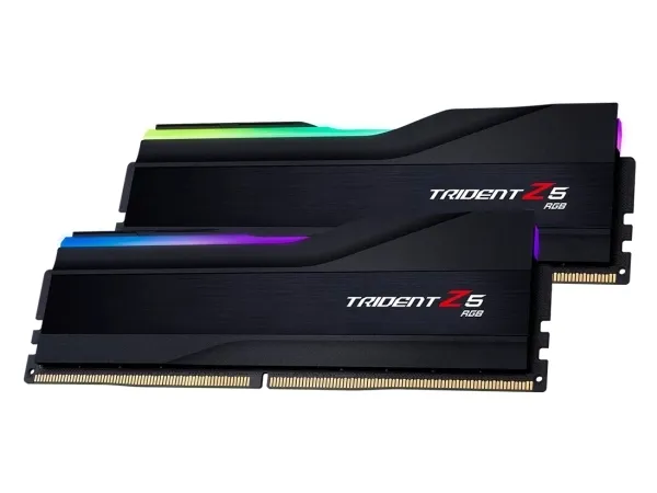 G.Skill Trident Z5 RGB - DDR5 - sæt - 48 GB: 2 x 24 GB - DIMM 288-PIN - 8400 MHz / PC5-67200 - CL40 - 1.4 V - ikke bufferet - on-die ECC - mat sort