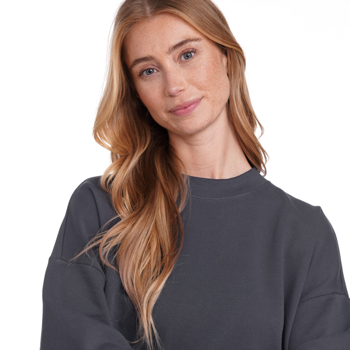 Jonas Nielsen Damen Sweatkleid mit Kurzarm nachtblau
