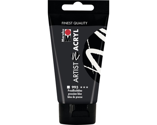 Marabu Artist Acrylverf 993 Pruisisch Blauw 75 ml