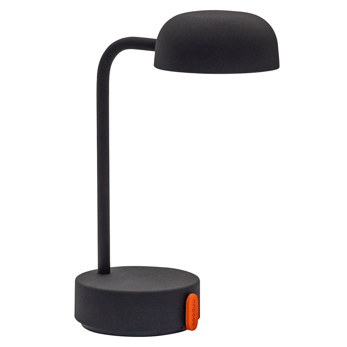 Kooduu Lampe de table rechargeable Fokus anthracite - 20x10x25 cm