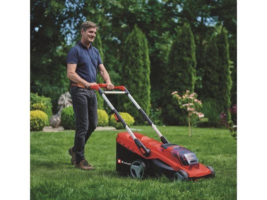 Einhell Professional Akku-Rasenmäher GP-CM 36/41 Li, Solo Der leistungsstarke und leichte Profi-Mäher für jeden Garten