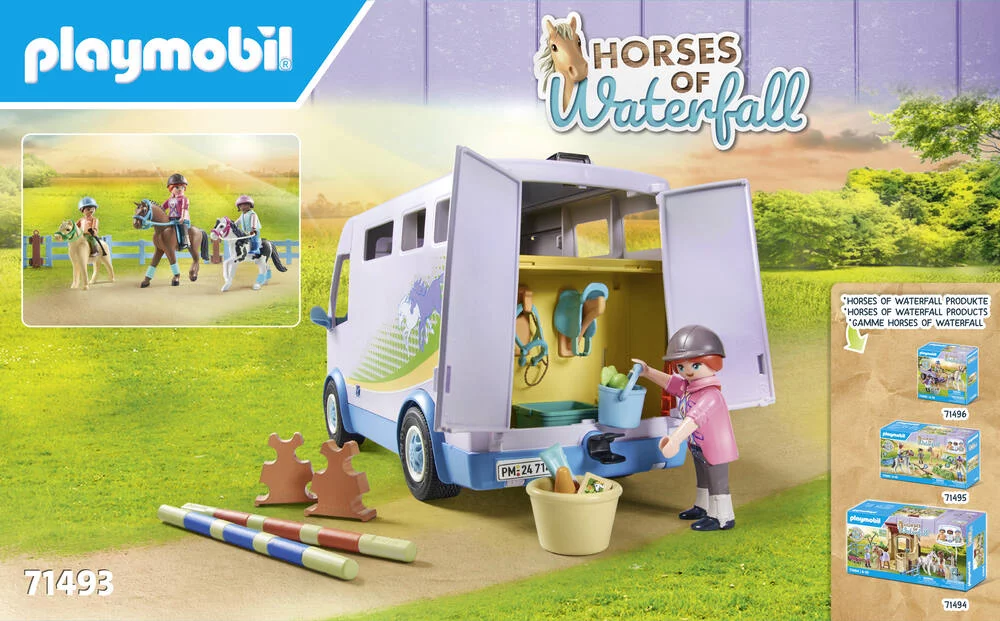 VAN POUR CHEVAL ET PONEYS AVEC ENCLOS - 71493