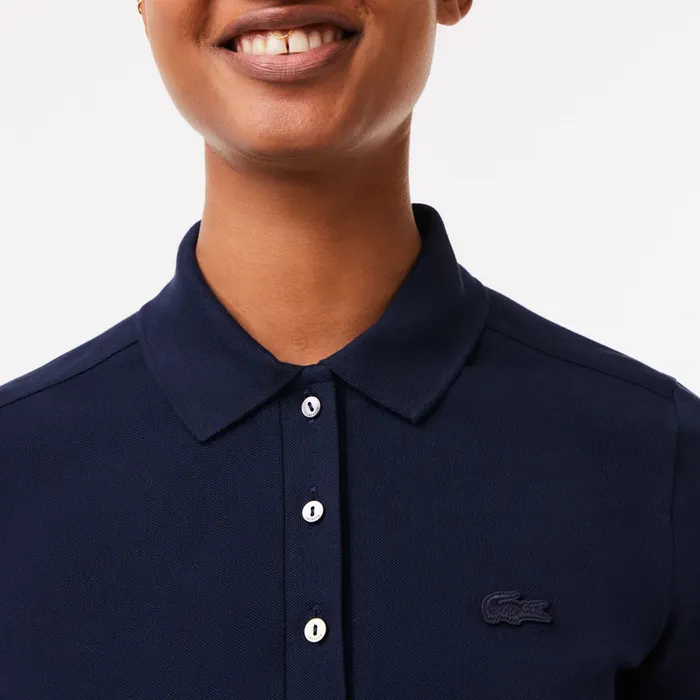 Lacoste Piqué Stretch Polo Dames